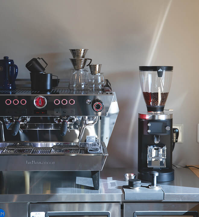 地域とのつながりが深まる<br />
スペシャルティコーヒー